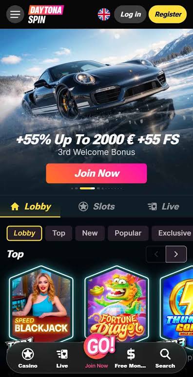 Daytona Spin Casino UK